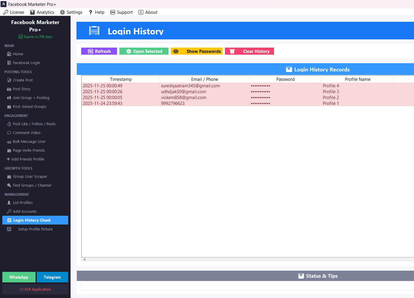 Advanced Facebook Marketing Software | Auto Poster, Comment Bot, Scraper lifetime software